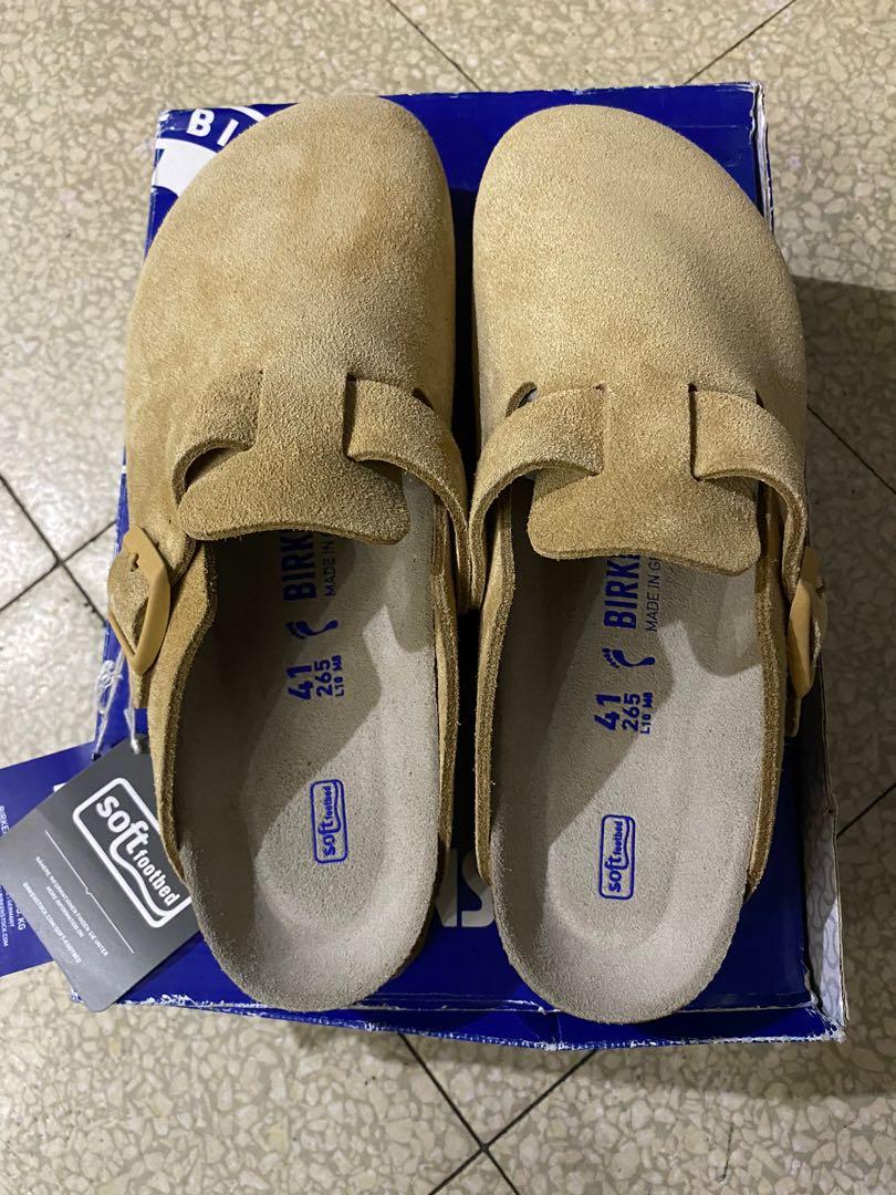 birkenstock boston latte cream