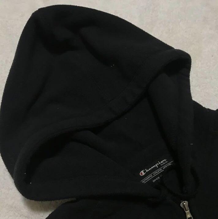 Champion coat black top