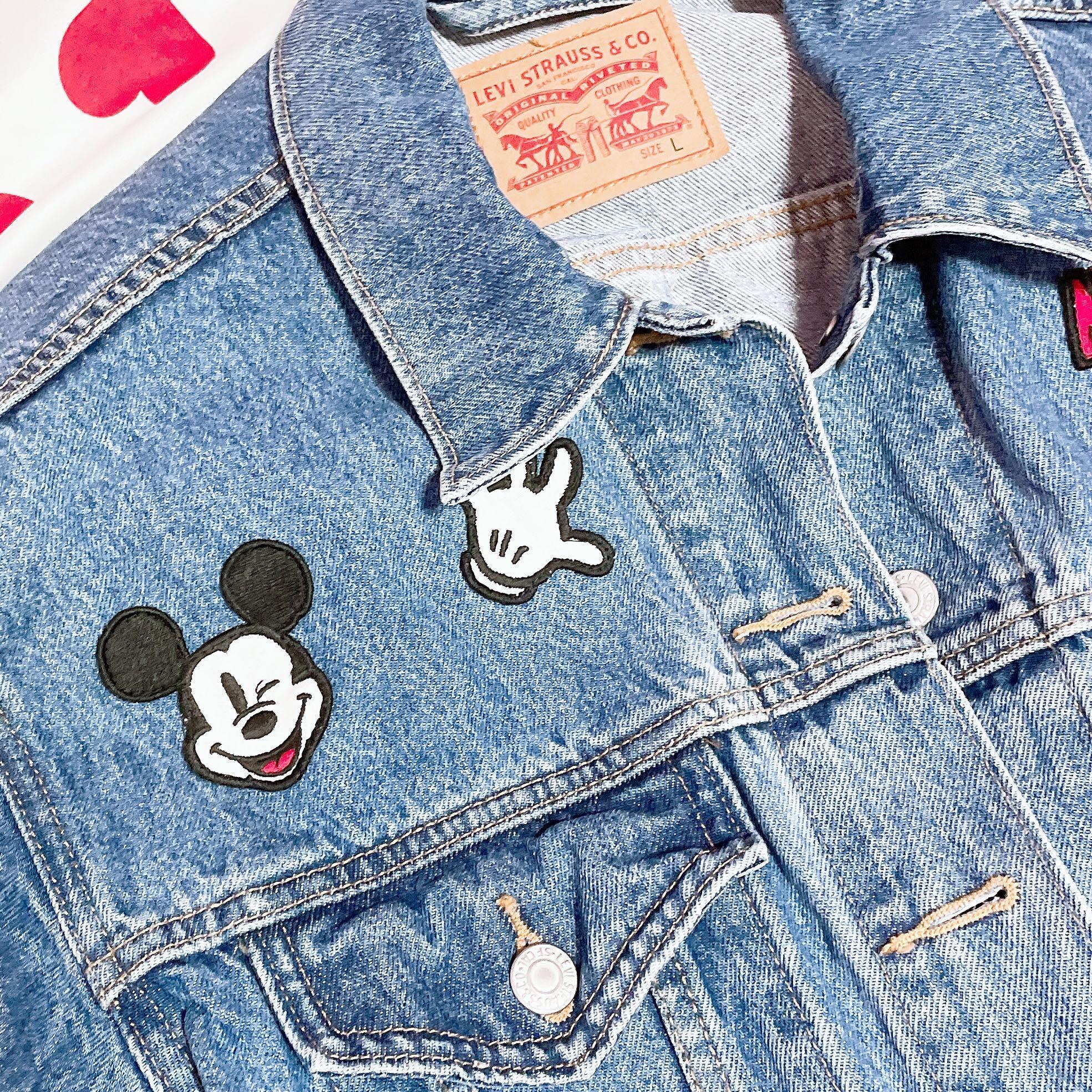 Disney denim jacket adults new arrivals