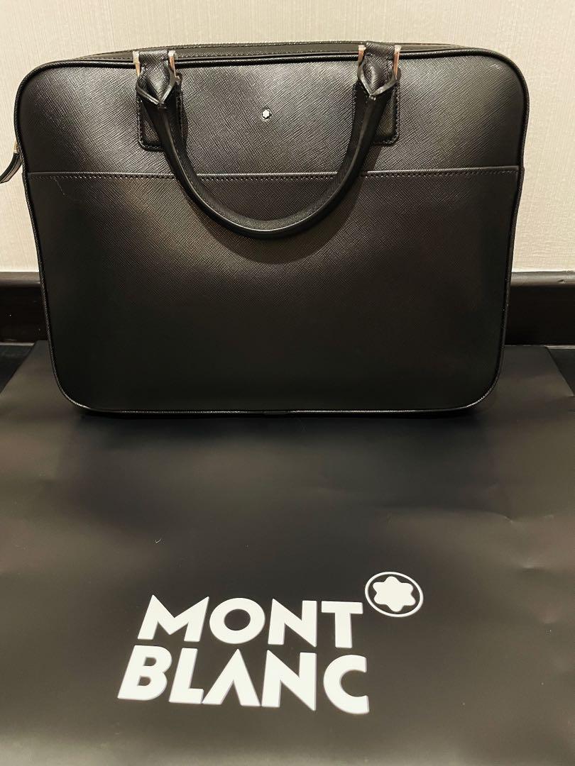 BRAND NEW Mont Blanc briefcase with shoulder strap, Men's Fashion, Bags