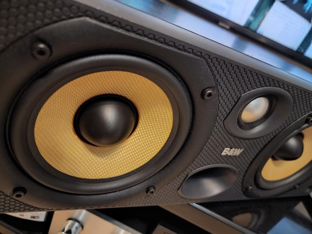 B&W Bowers Wilkins CC6 S2 中置喇叭, 音響器材, Soundbar、揚聲器