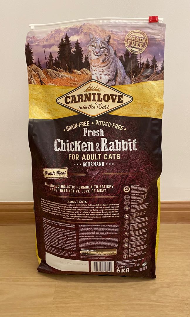 Carnilove fresh chicken and rabbit hotsell