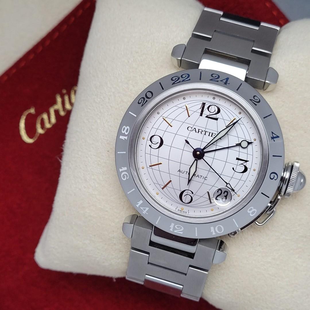 Cartier Pasha C GMT 2377 ∅35mm #保養中 