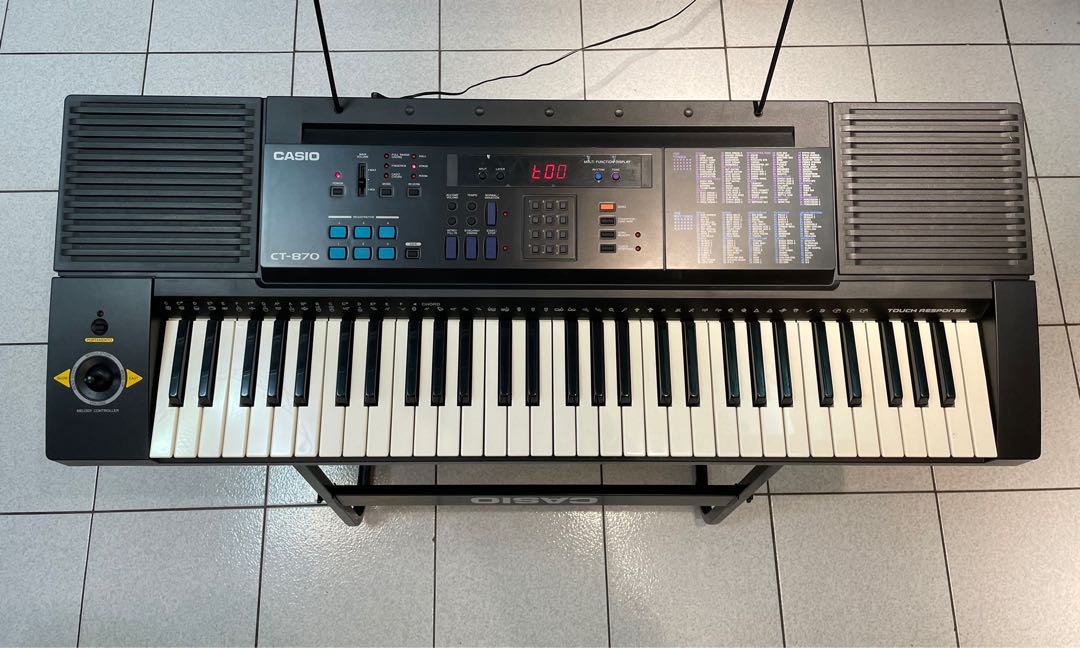 Casio top ctk 870