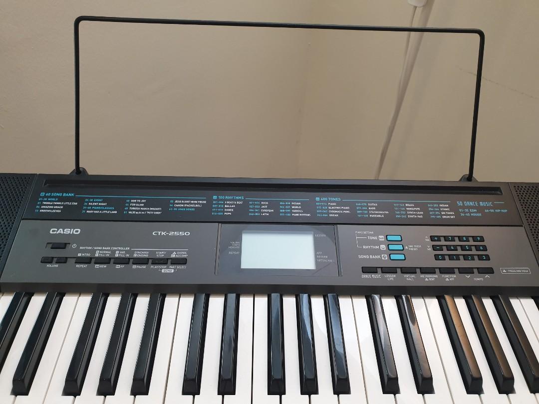 Casio CTK 2550 Keyboard Hobbies Toys Music Media Musical