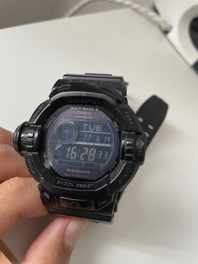 Casio g shock riseman special edition multi band 6 solar Men s