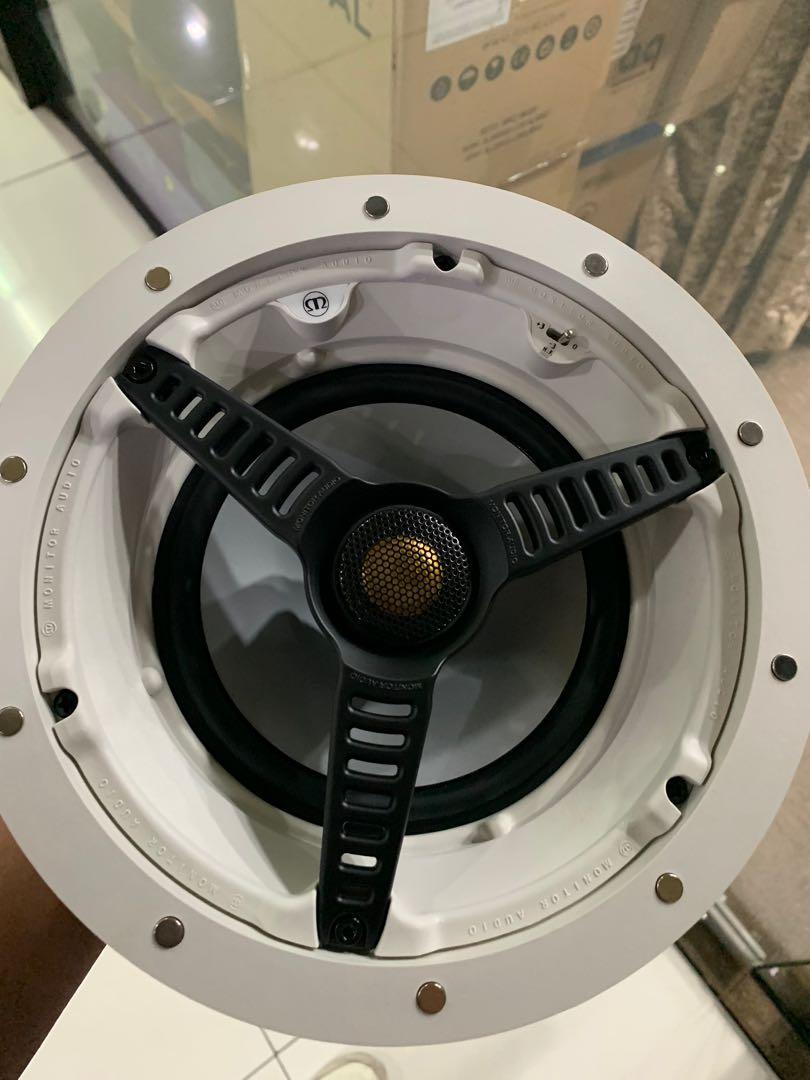 monitor audio c165 ceiling speaker 1 pair 1 year warranty 6.5 inch