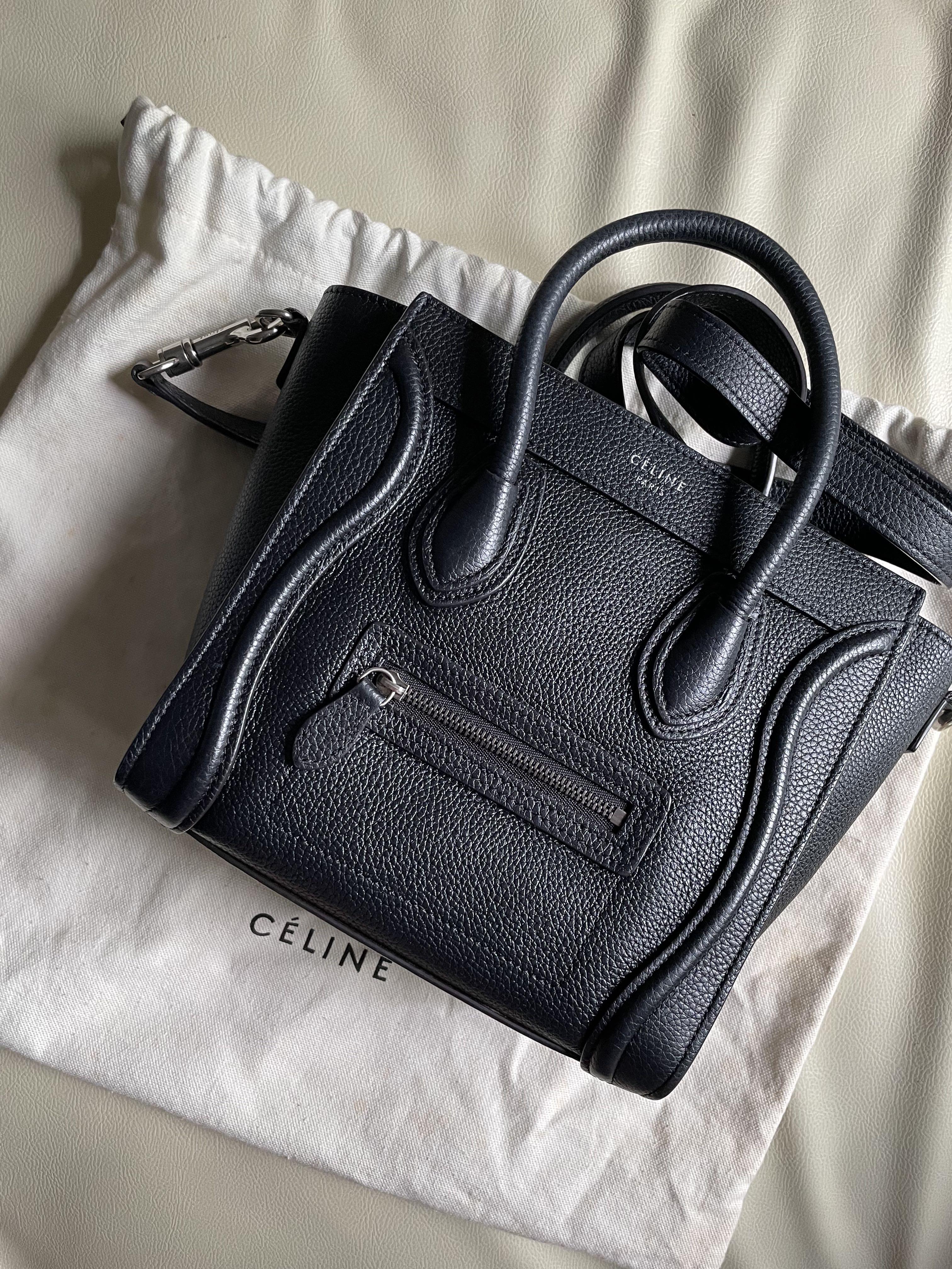 Celine drummed calfskin store