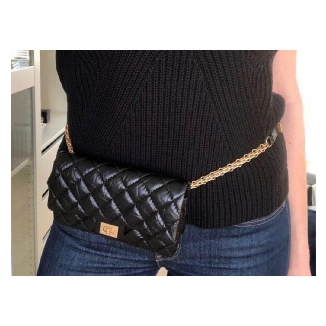 Chanel Reissue Belt Bag, Luxury, Bags & Wallets on Carousell
