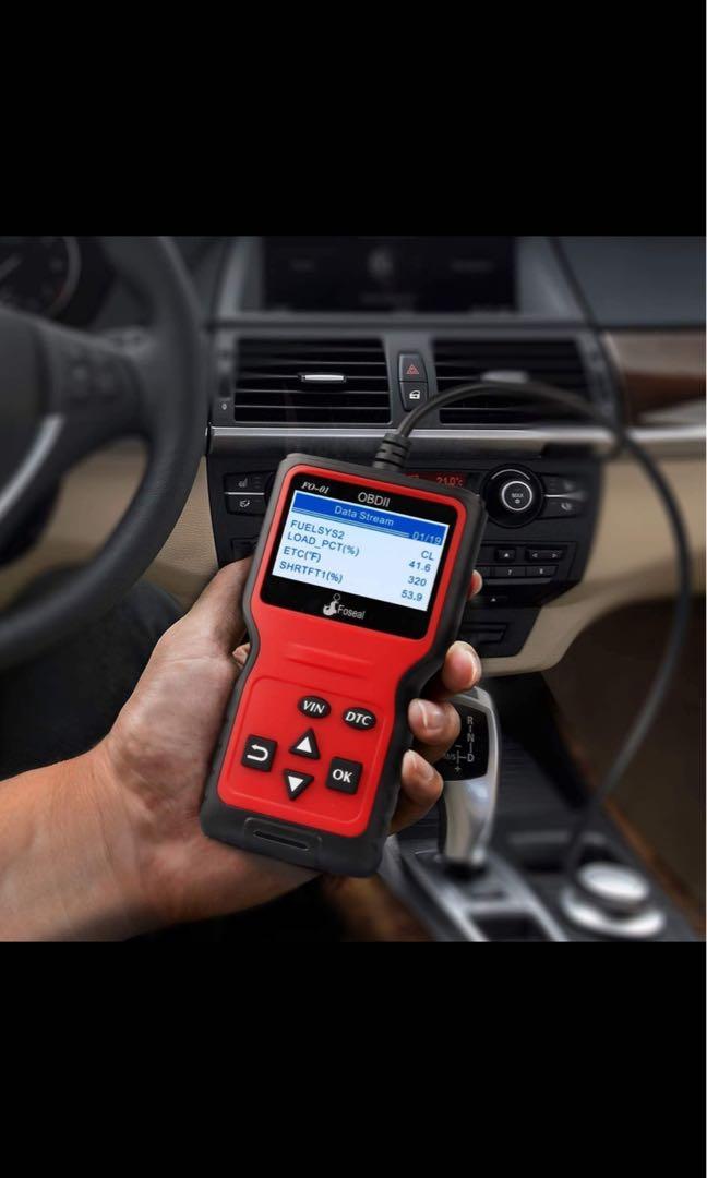 Code Reader For Cars (Category: Home Improvement Tools & Accessories) located in Singapore. Submitted by bw.eshop (Listing ID 1166549607, Image 3). Description: Foseal OBD2 Code Reader, OBD 2 Scanner Professional Enhanced Universal Car Automotive Check Engine Light Error Analyzer Auto CAN Vehicle Diagnostic Scan Tool for OBDII Protocol Cars Since 1996 About this item > Classic Handhold Design OBD2 Code Reader, plug and play, fast scan and clear t