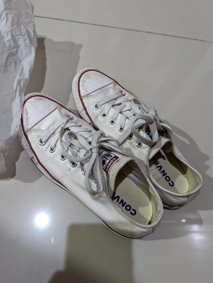 white chuck sneakers