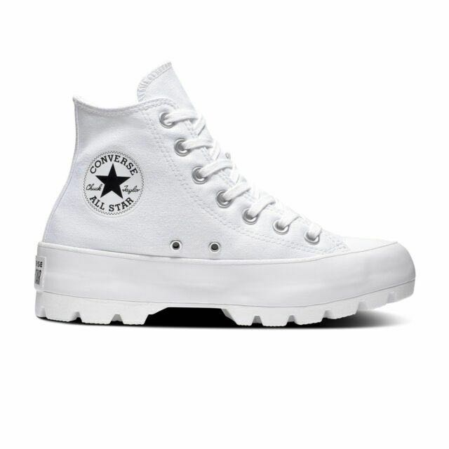 Converse Chuck Taylor All Star Lugged High Top Sneaker White EUR 37 ...
