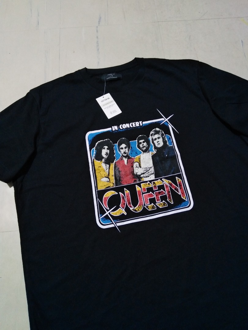 Queen t shirt cotton on discount