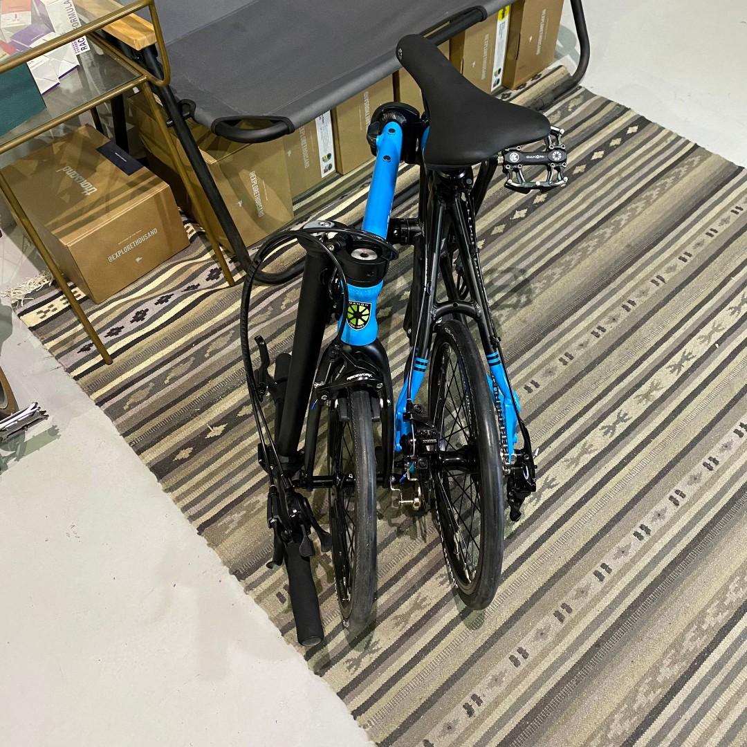 Dahon K3 Plus Blue 18" Mod Foldable Folding Foldie Bicycle, Sports ...