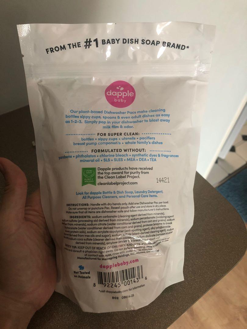 Dapple dishwasher detergent pacs, Babies & Kids, Nursing & Feeding