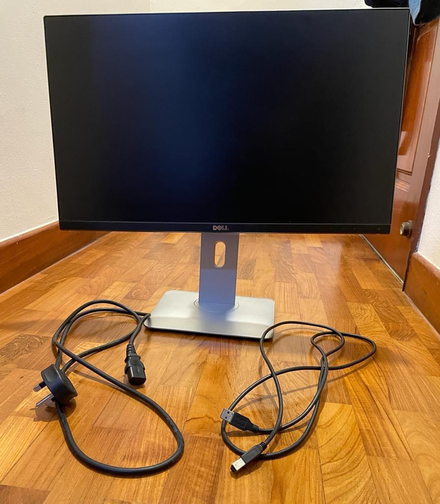 Dell U2414H monitor (flickering), Computers & Tech, Parts & Accessories