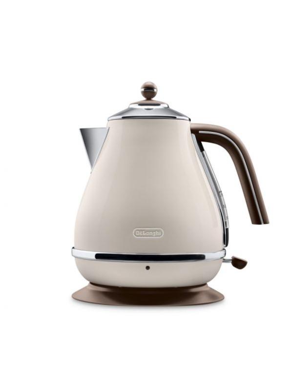 1.7L Delonghi Icona Vintage Beige Kettle, TV & Home Appliances, Kitchen