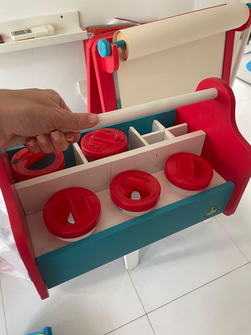 ELC easel with art caddy, Babies & Kids, Infant Playtime on Carousell