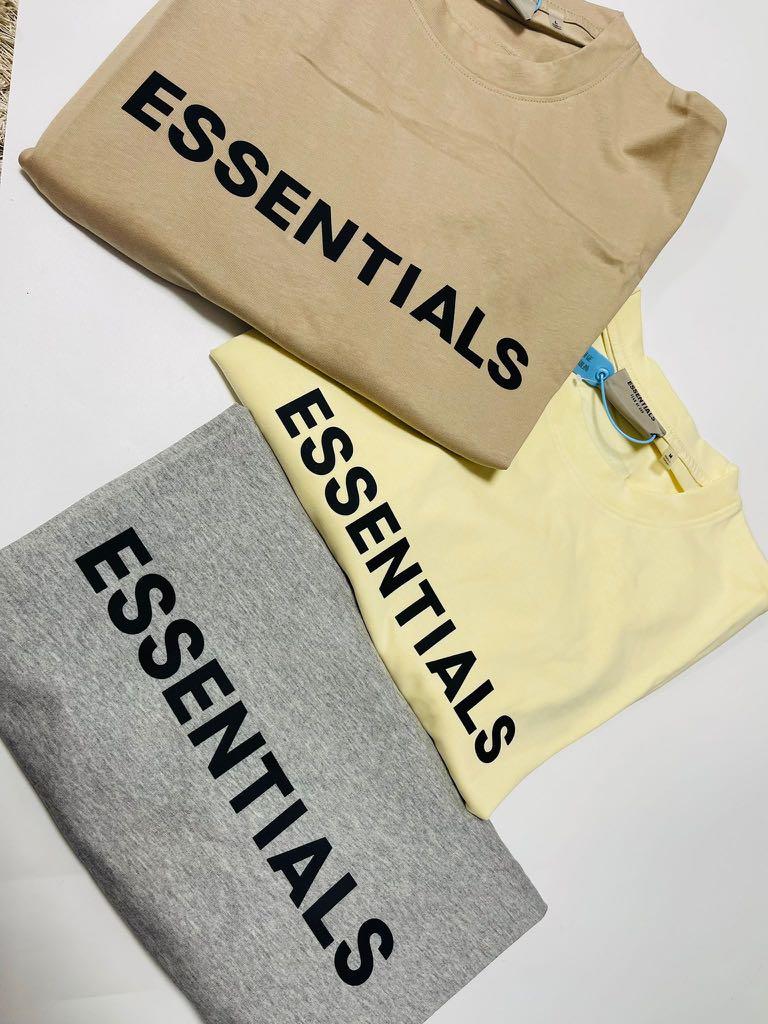 Essentials T shirts tops for men (Category: Tshirts & Polo Shirts ) located in San Fernando. Submitted by beautyobsession_onlinestore.v2 (Listing ID 1166584212, Image 1). Description: Pre order 1-2 weeks waiting All items are brand new and premium quality Imported items.