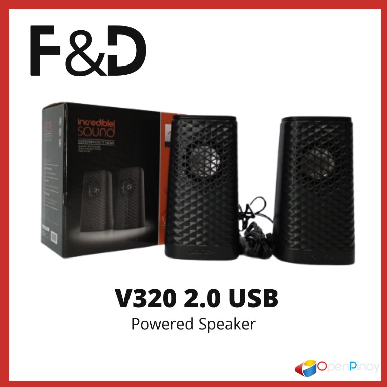 F&d top v320 speaker
