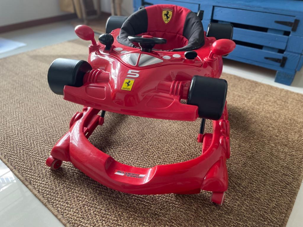 Ferrari Baby Walker, Babies & Kids, Infant Playtime on Carousell