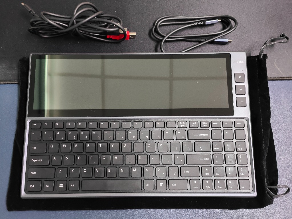 FICIHP Multifunctional Keyboard with 12.6 inches Touchscreen, Computers