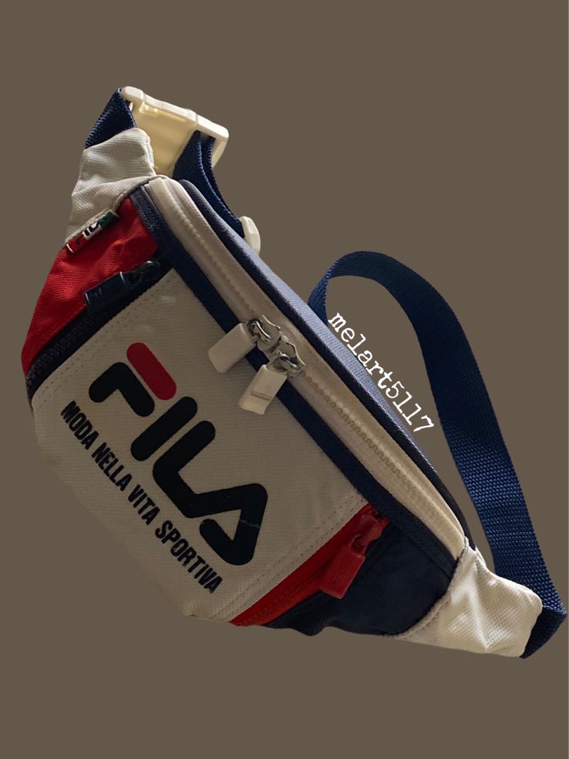 Pouch Bag Fila original free shipping Mens Fashion Bags Belt bags  Clutches and Pouches on Carousell