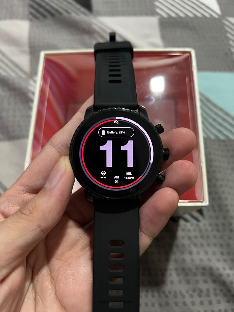 Fossil q men's gen 4 explorist top hr digital smartwatch