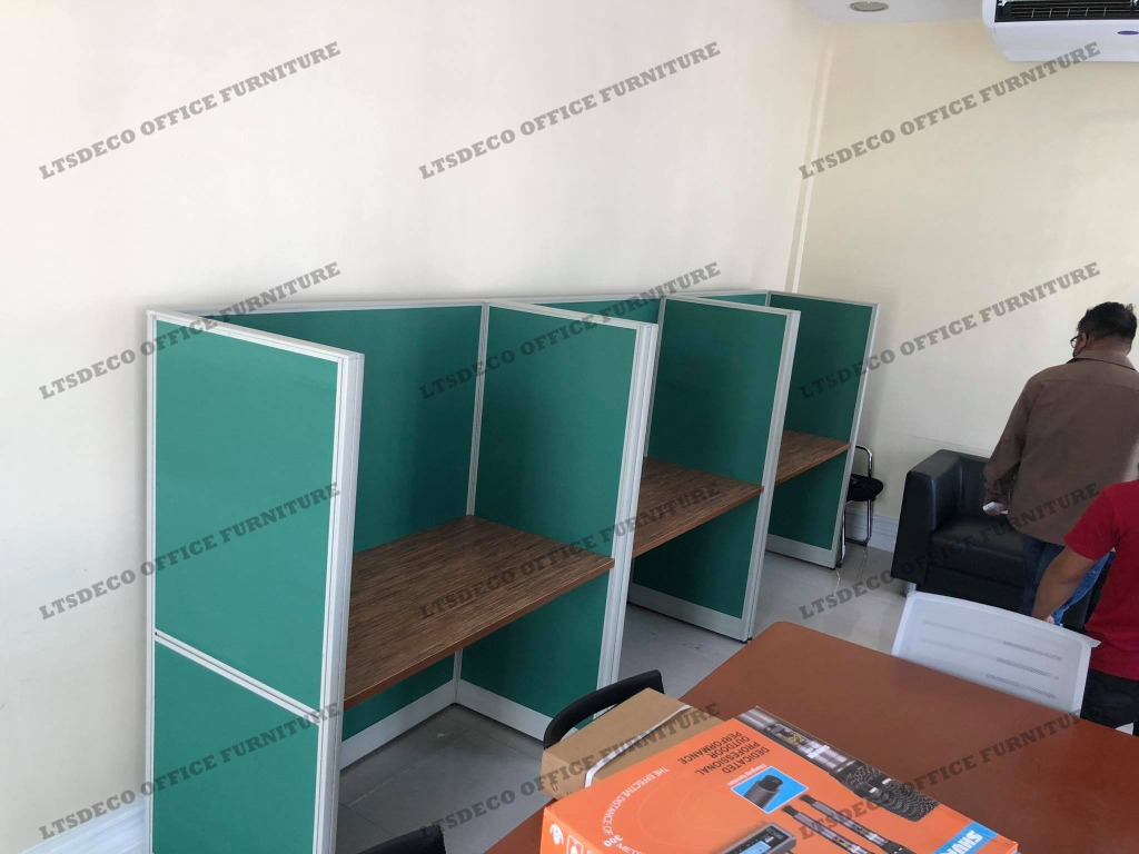 full fabric type call center table office partitions, Furniture & Home ...