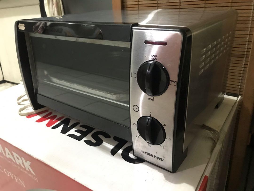 Geepas oven toaster, TV & Home Appliances, Kitchen Appliances, Ovens