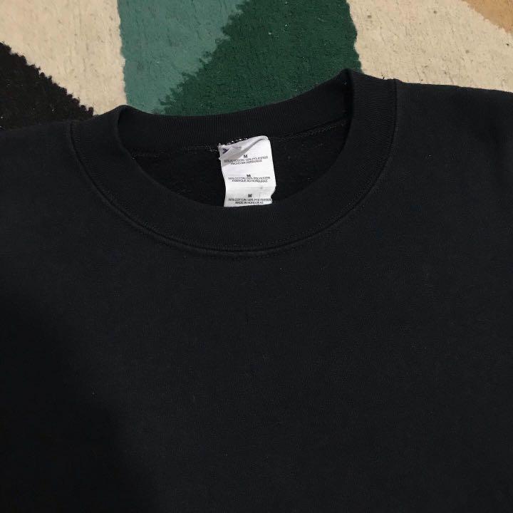 Gildan Blank Sweatshirt, Fesyen Pria 