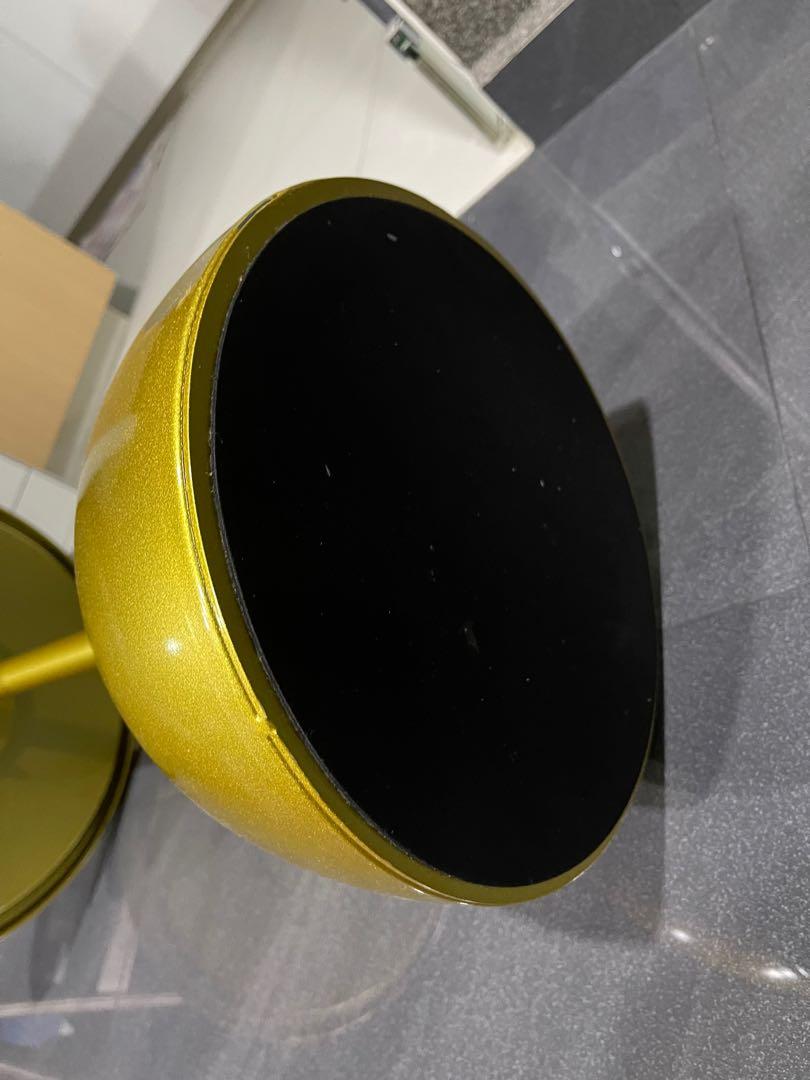 Gold color Side Table, Furniture & Home Living, Furniture, Tables