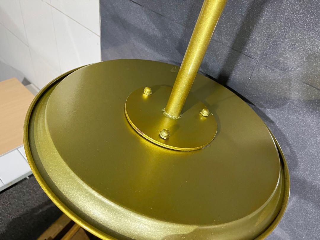 Gold color Side Table, Furniture & Home Living, Furniture, Tables