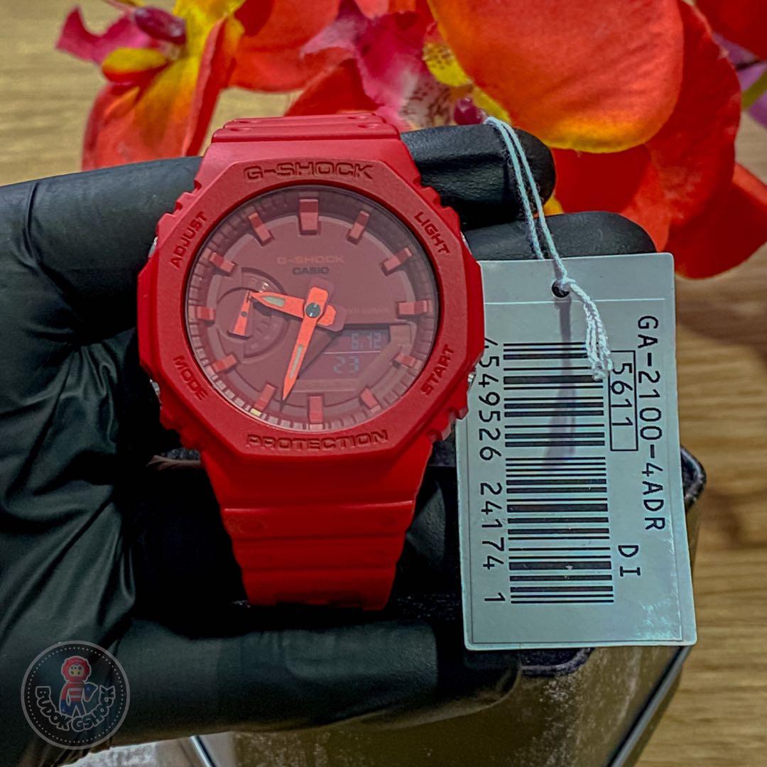 G shock tmj outlet red
