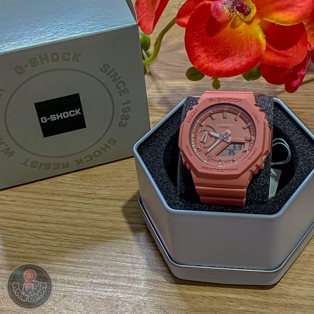 G SHOCK Tmj mini pink GMA S2100 4A2DR Women s Fashion Watches