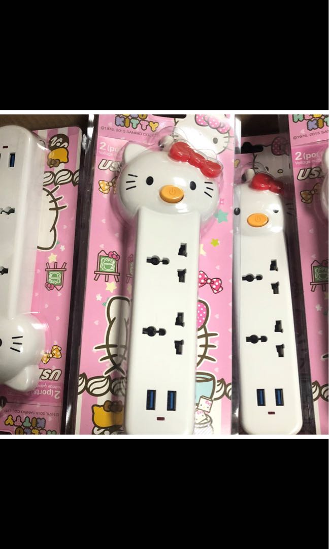 HELLO KITTY PLUG, Mobile Phones & Gadgets, Other Gadgets on Carousell