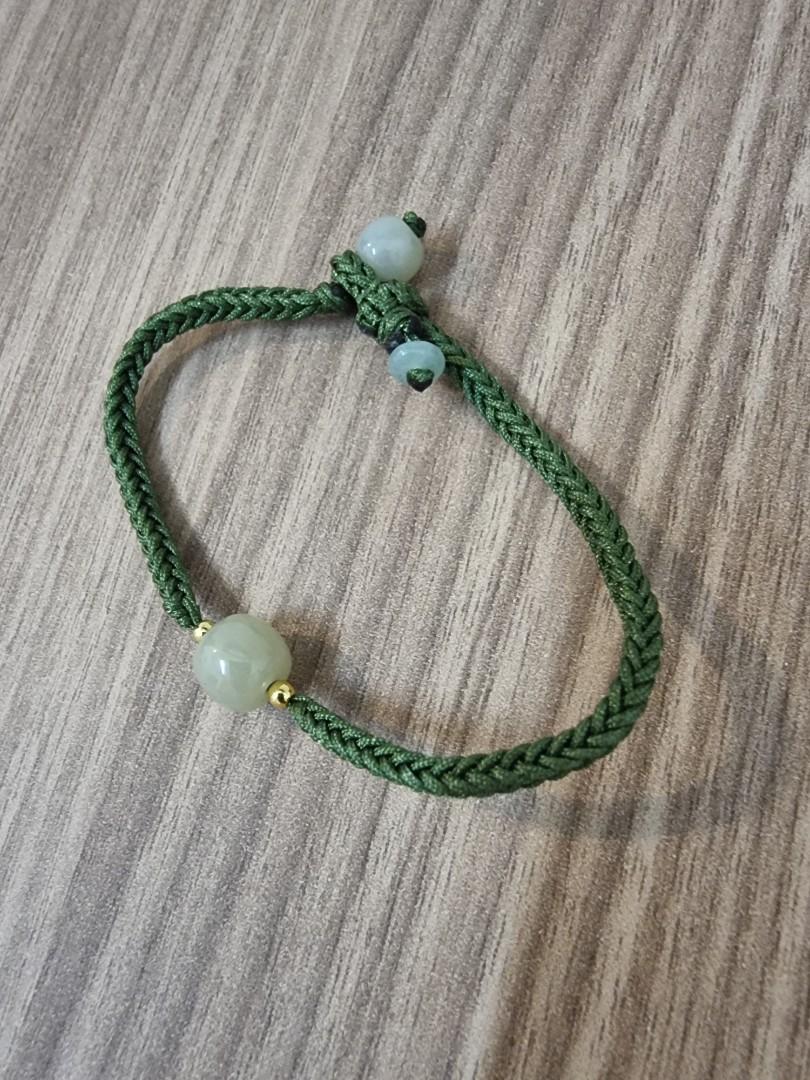 Jade deals string bracelet