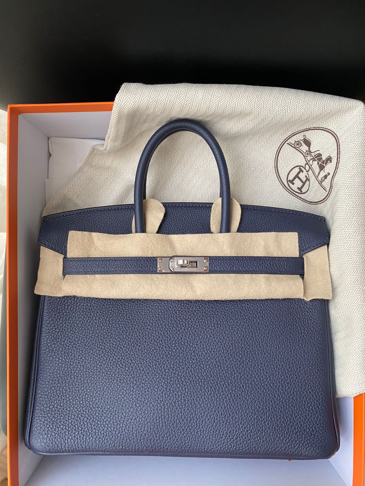 hermes birkin blue brighton