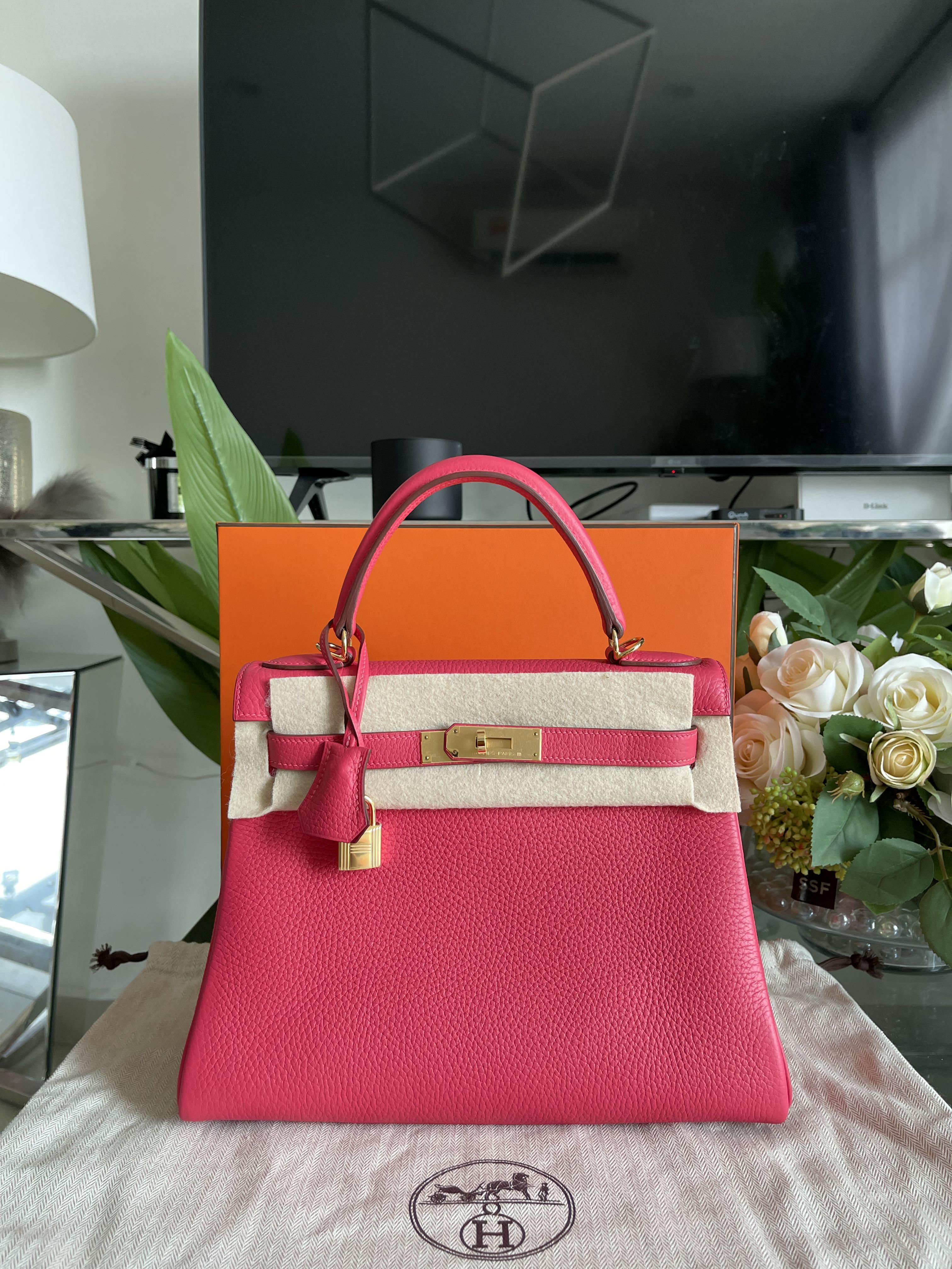 Hermes kelly shop 28 rose extreme