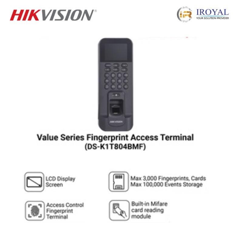 Protect Your Premises Hikvision Biometric / Card Access with HP App
