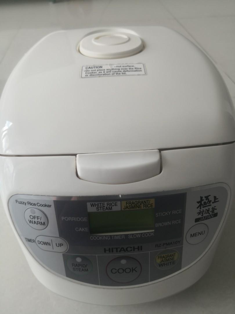 HITACHI RZPMA10Y RICE COOKER, TV & Home Appliances, Kitchen Appliances