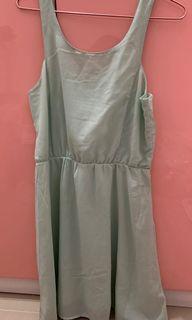 H&M turquoise dress