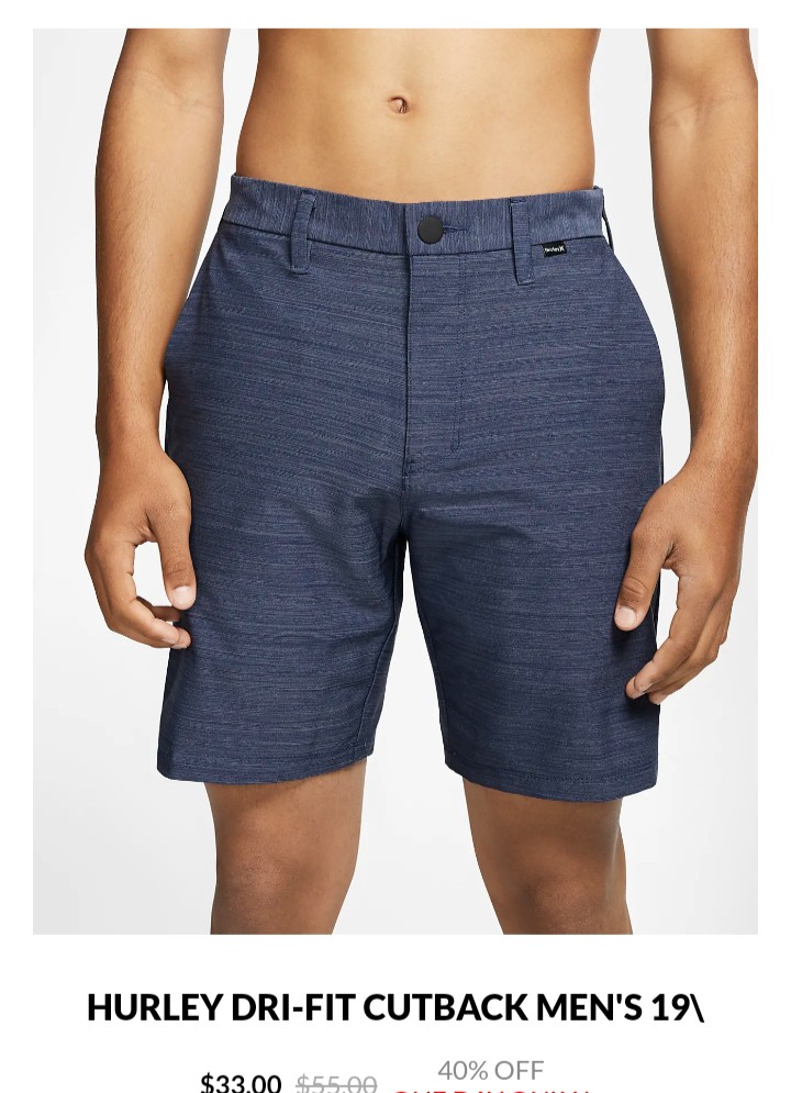 Hurley nike dri fit shorts 19 best sale