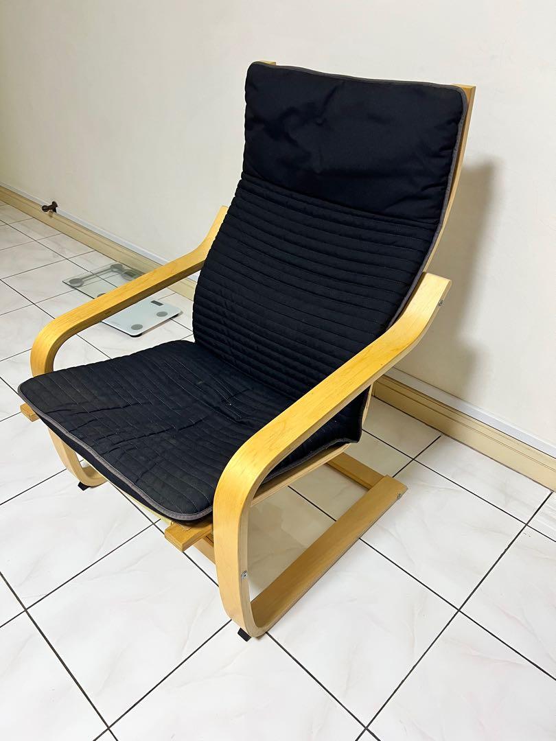 IKEA Poang Armchair, Furniture & Home Living, Furniture, Sofas on Carousell