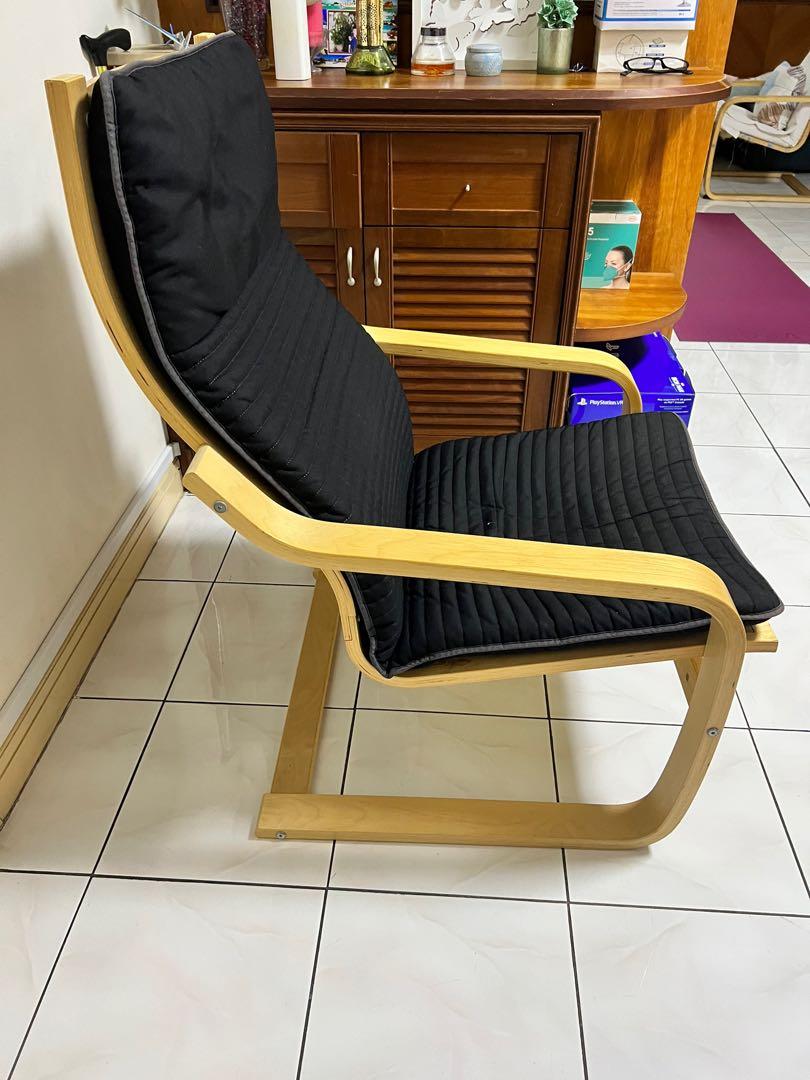 IKEA Poang Armchair, Furniture & Home Living, Furniture, Sofas on Carousell