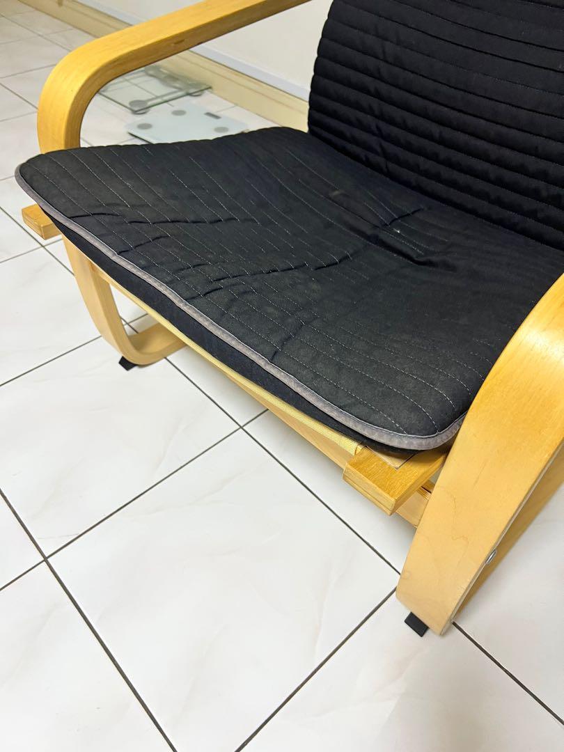 IKEA Poang Armchair, Furniture & Home Living, Furniture, Sofas on Carousell
