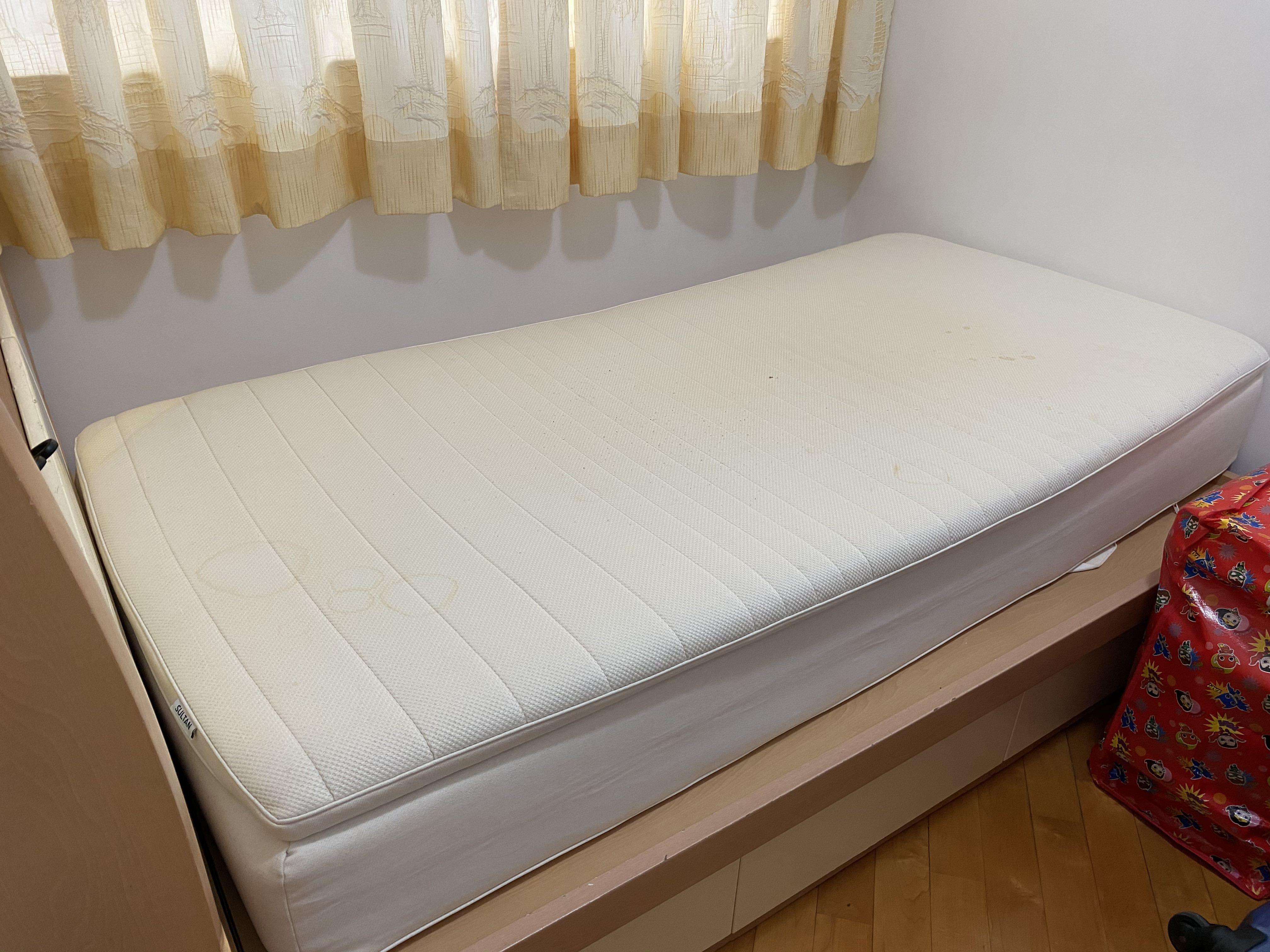 IKEA SULTAN Mattress, 傢俬＆家居, 床具浴巾 on Carousell