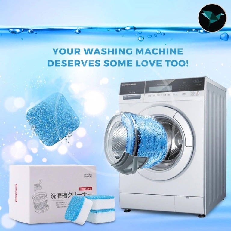 Imakara Washing Machine Cleaning Magic Cube, Furniture & Home Living