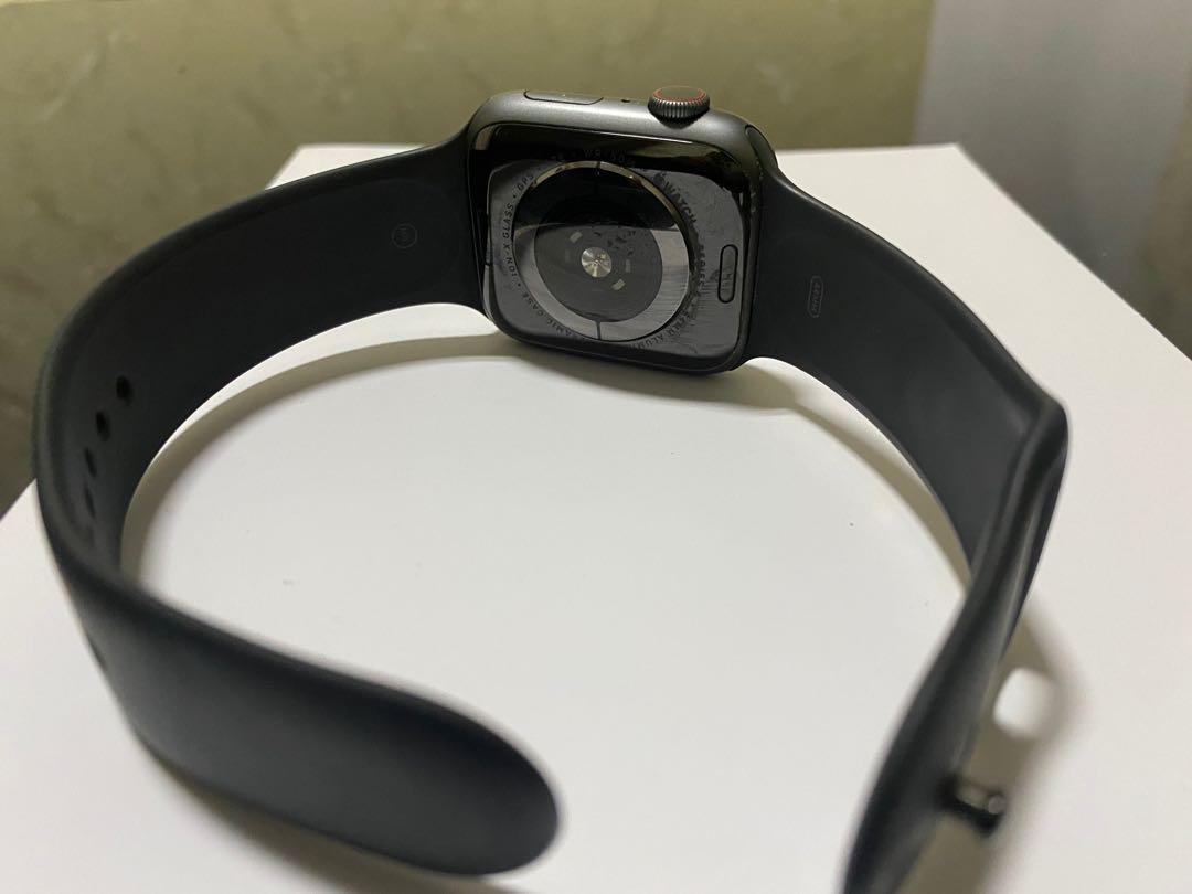 iwatch apple watch series 4 44mm gps+cellular, Fesyen Pria, Jam Tangan di  Carousell