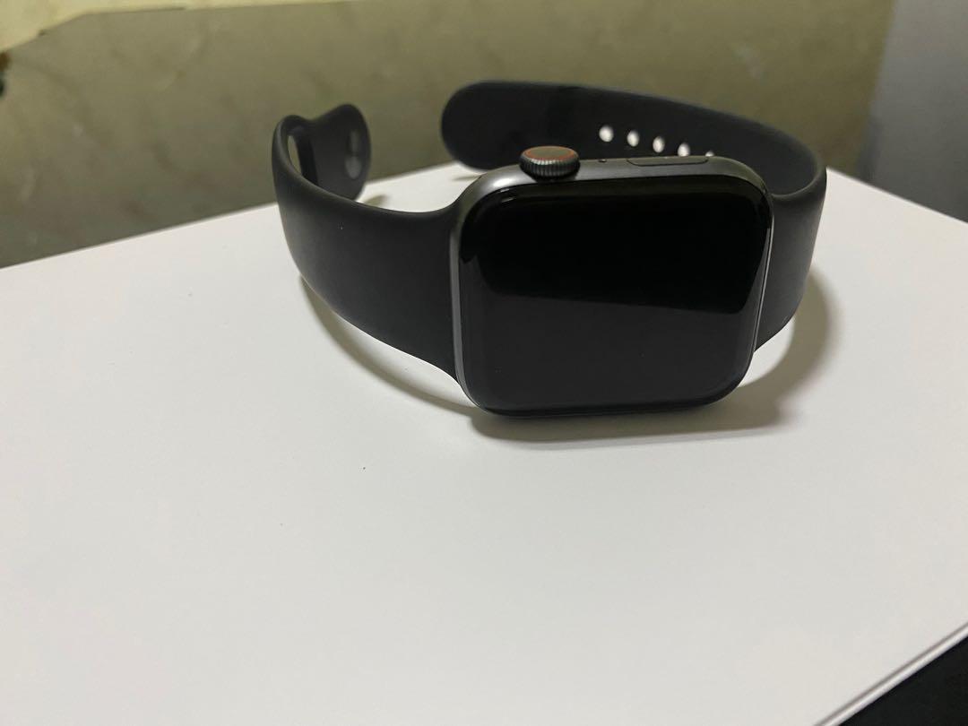 iwatch apple watch series 4 44mm gps+cellular, Fesyen Pria, Jam Tangan di  Carousell